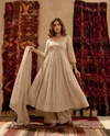 K 1237 By Naisha Mul Chanderi Beads Work Anarkali Suits 